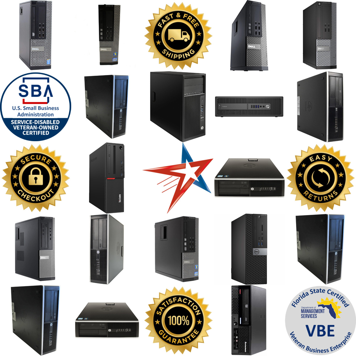 Millions of Products A selection of Refurbished Desktops products on GoVets
