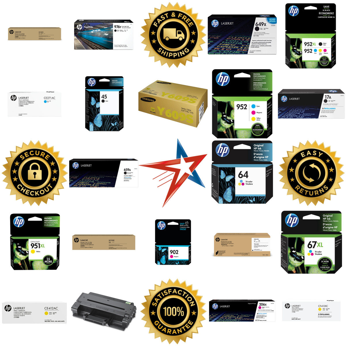 A selection of hp inc. products on GoVets