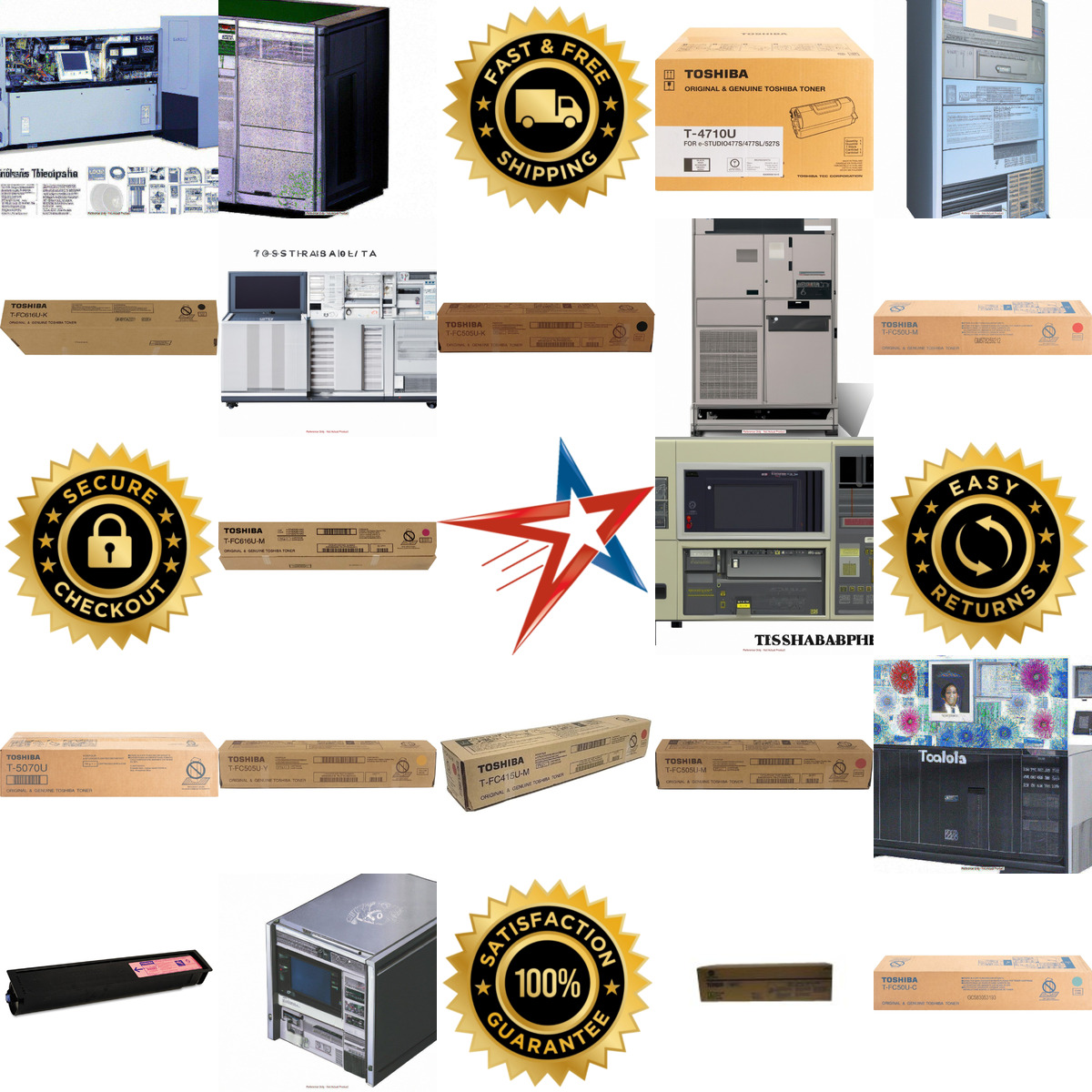 A selection of Toshiba America Info Sys products on GoVets