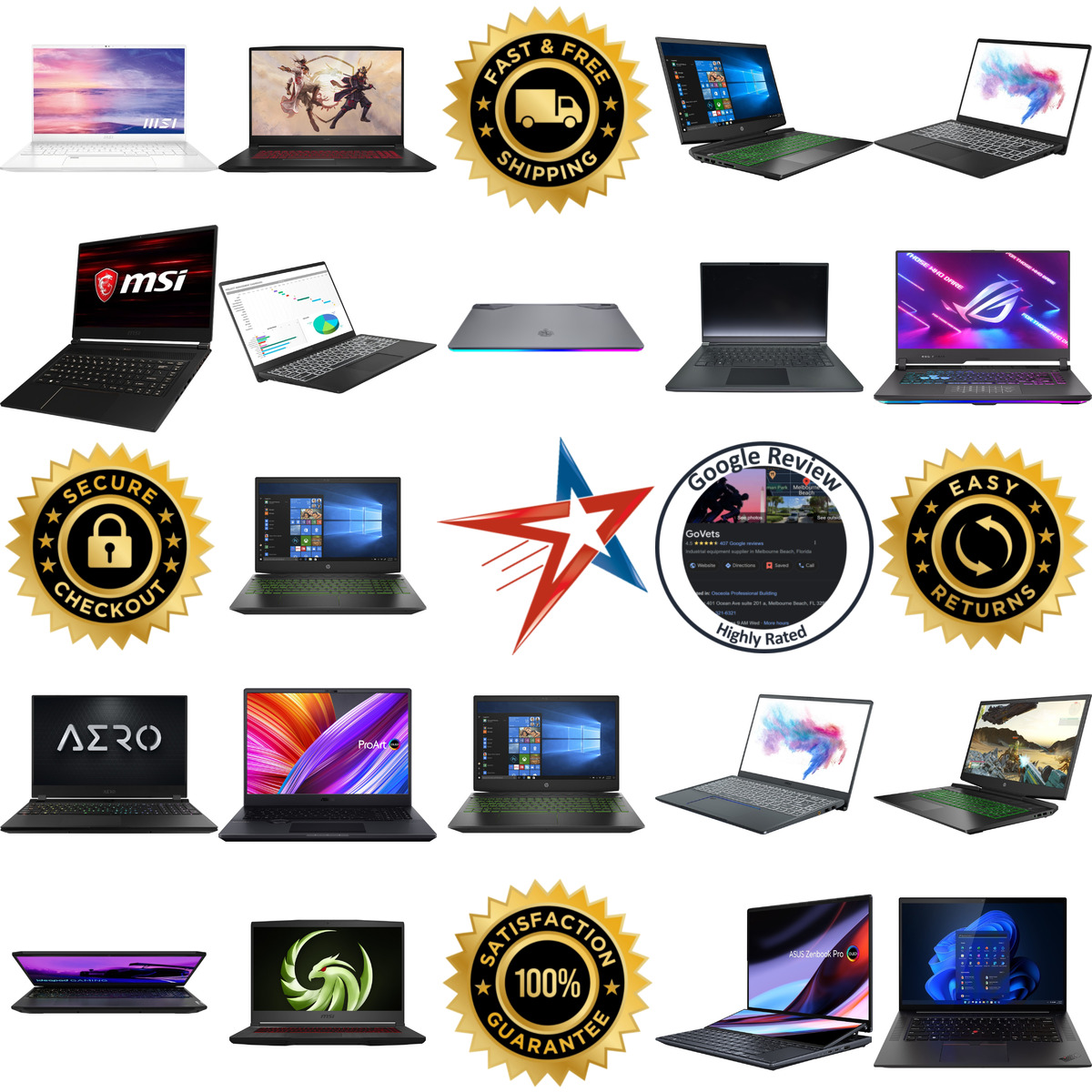 A selection of Gaming Laptops products on GoVets