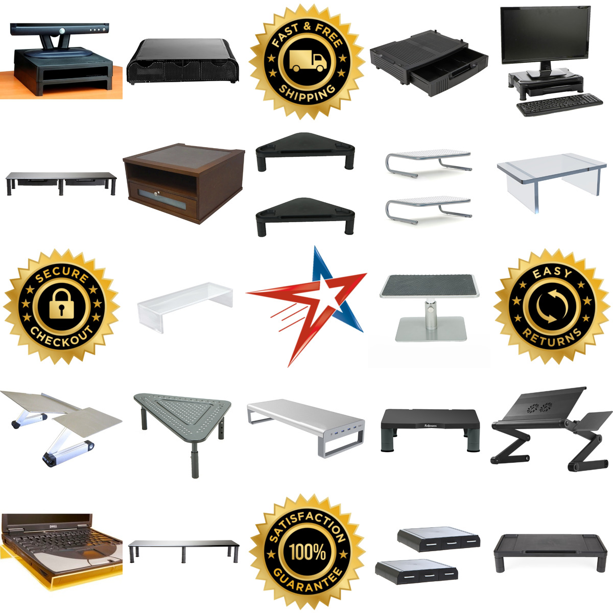 A selection of Monitor Stands products on GoVets