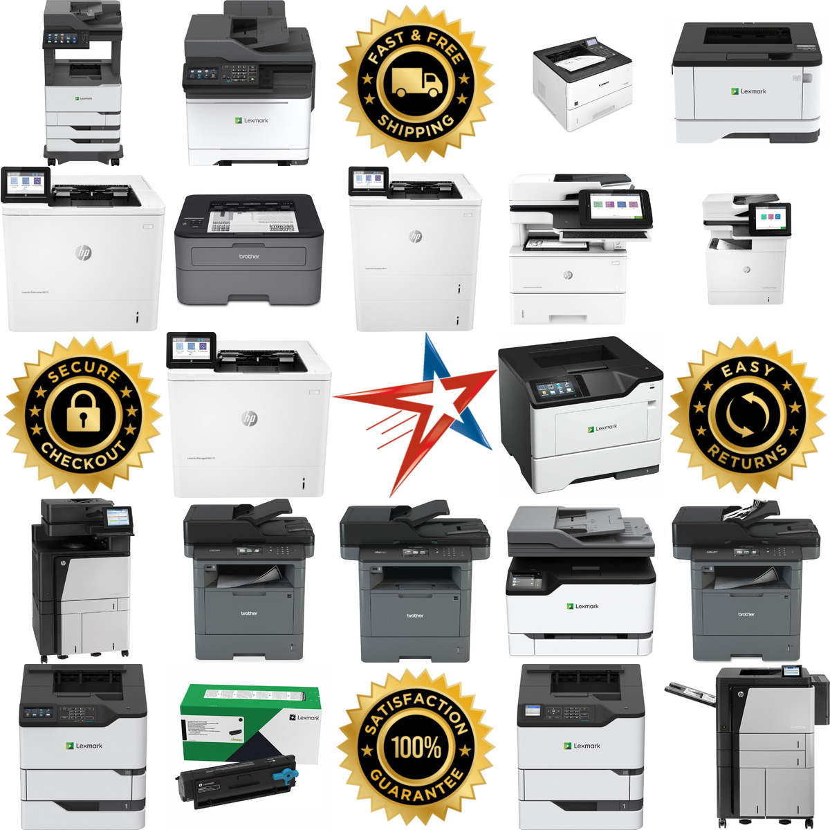A selection of Laser Printers products on GoVets