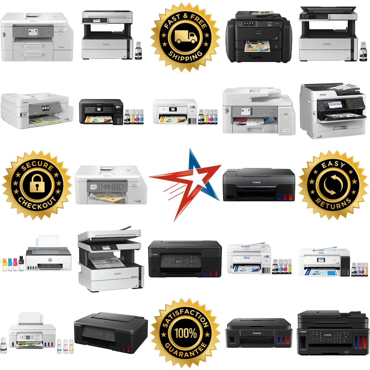 A selection of Supertank Printers products on GoVets