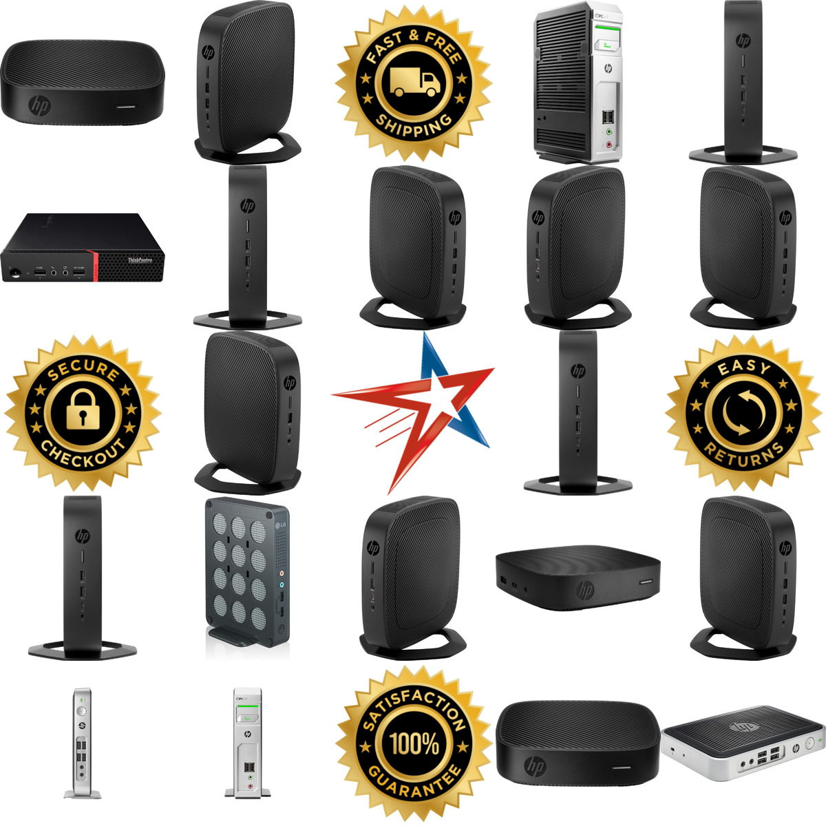 A selection of Thin Clients products on GoVets