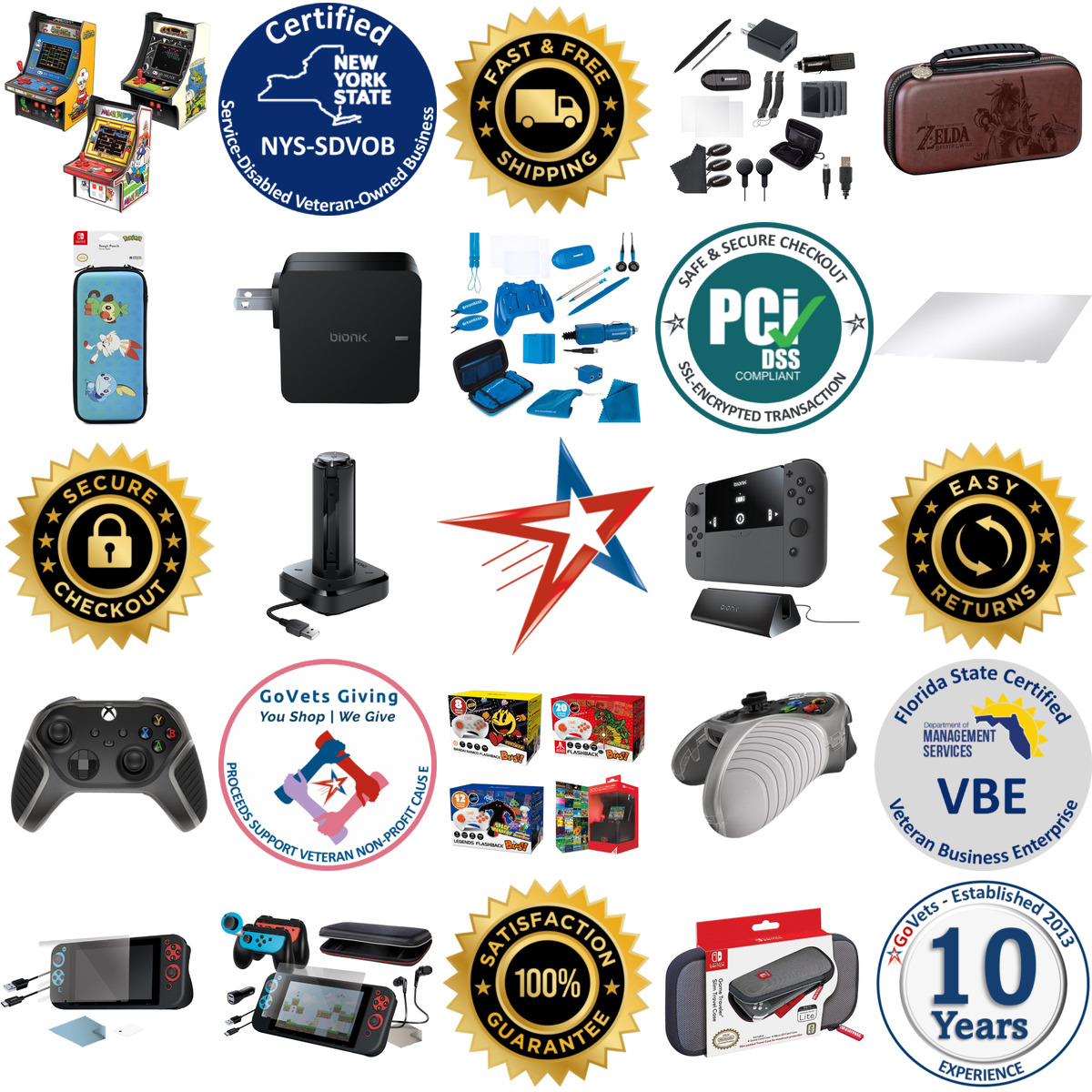 Millions of Products A selection of Video Games products on GoVets