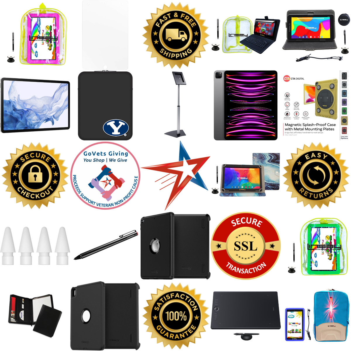 A selection of Tablets and Accessories products on GoVets