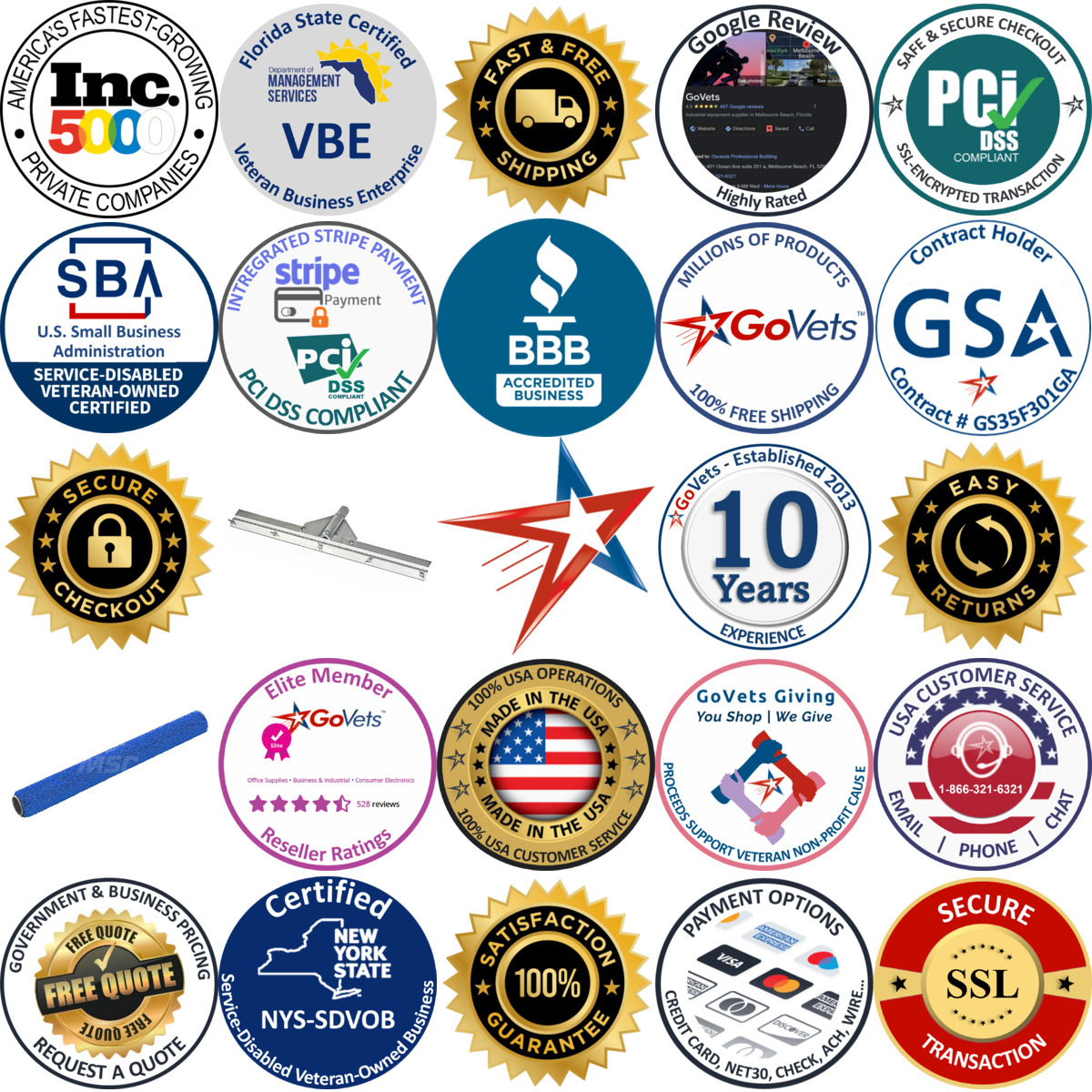 Millions of Products A selection of Concrete Tools products on GoVets