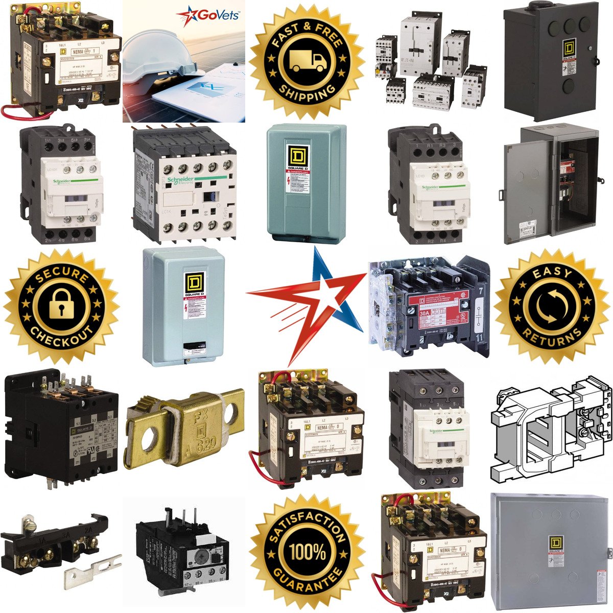 A selection of Contactors products on GoVets
