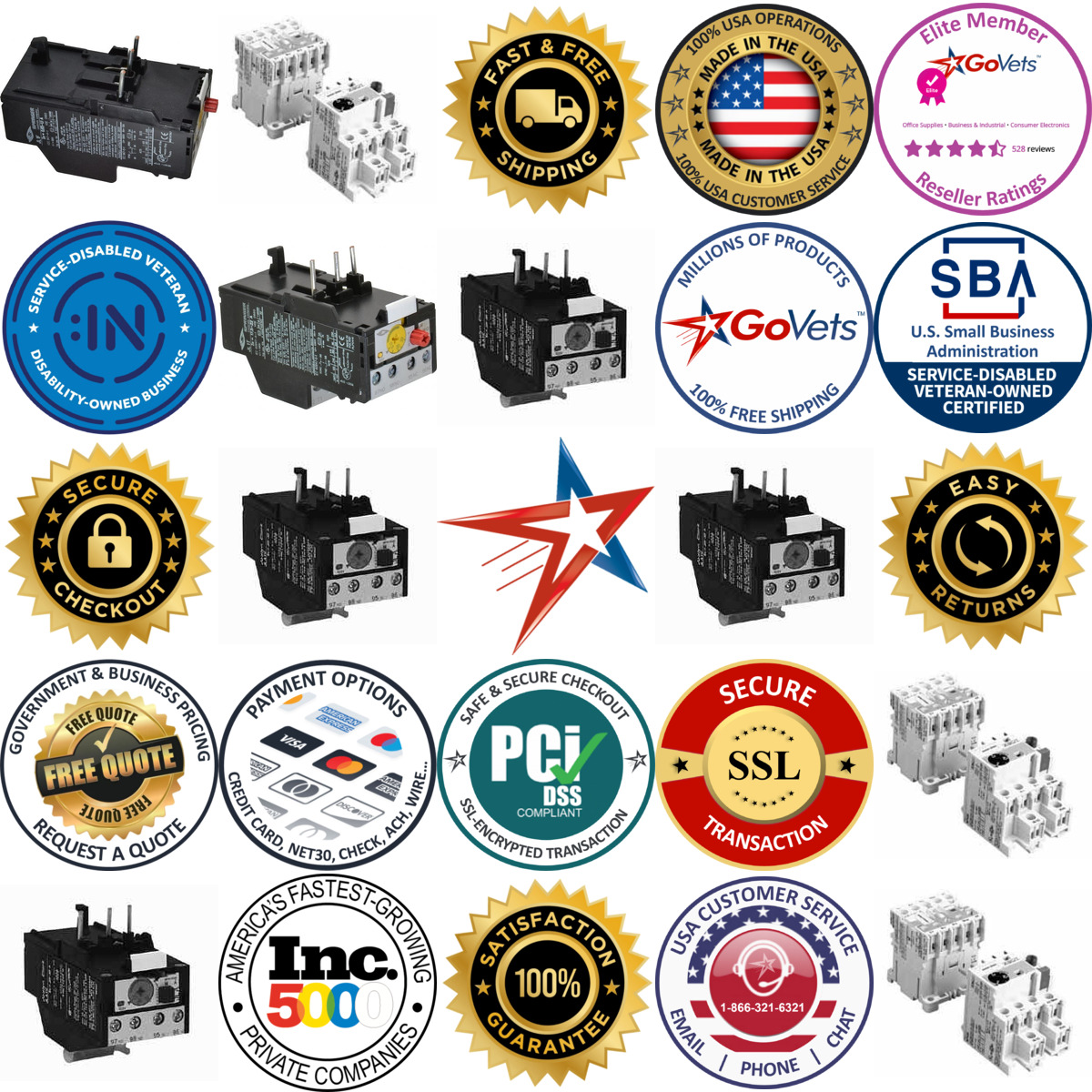 A selection of Springer products on GoVets