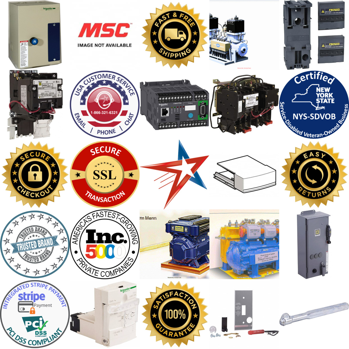 A selection of Contactor Accessories products on GoVets