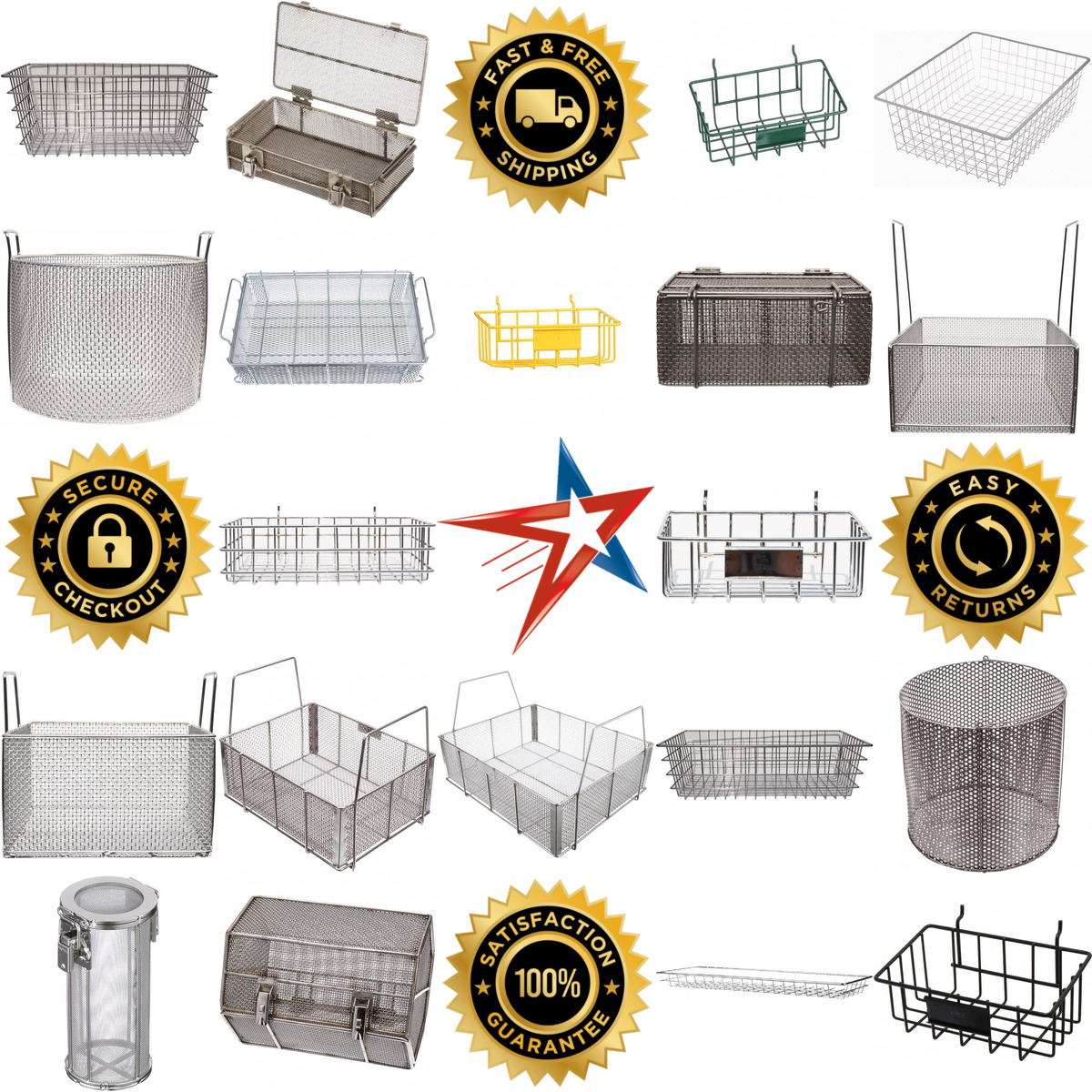 A selection of Marlin Steel Wire Products products on GoVets