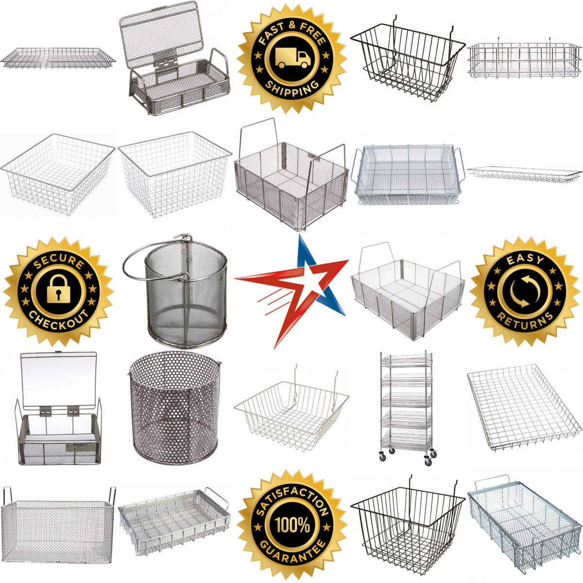 A selection of Baskets products on GoVets