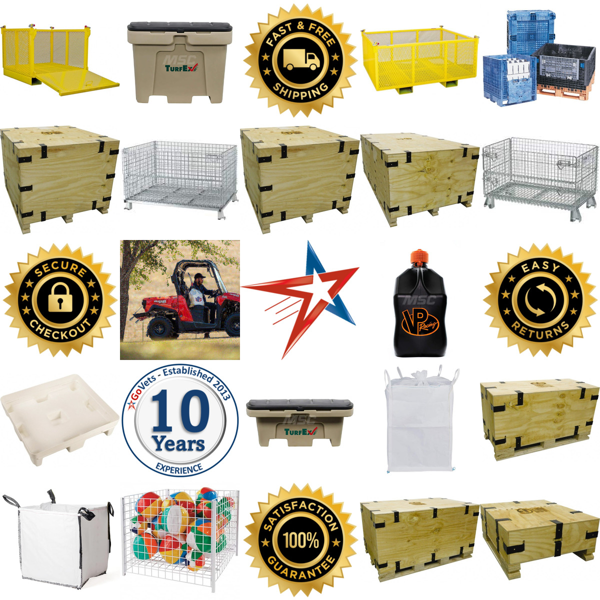 A selection of Bulk Storage Containers products on GoVets