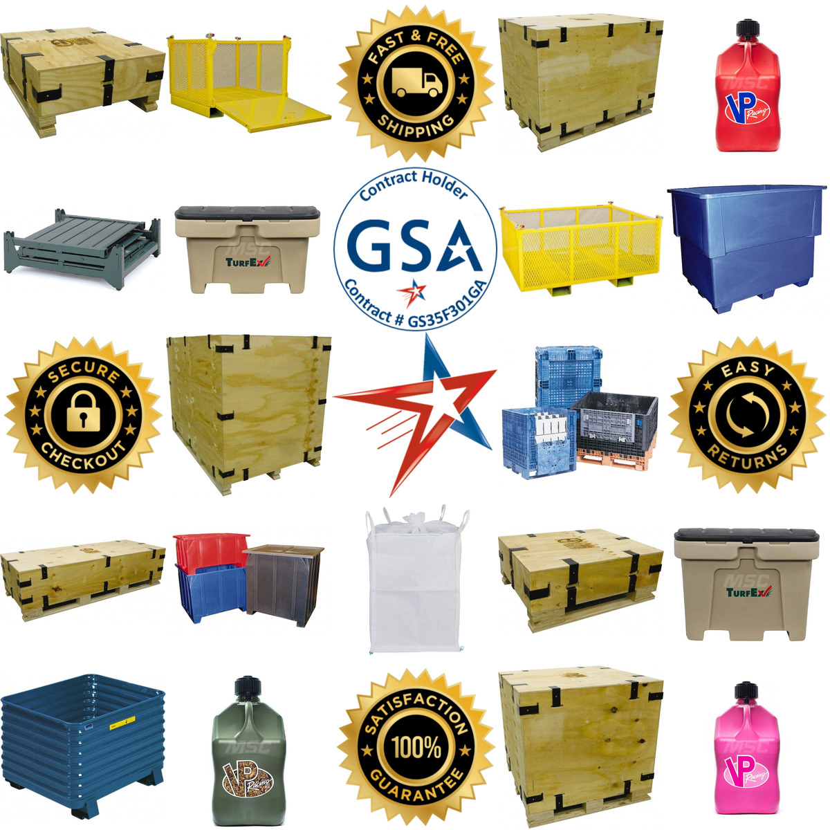 A selection of Bulk Storage Containers and Accessories products on GoVets