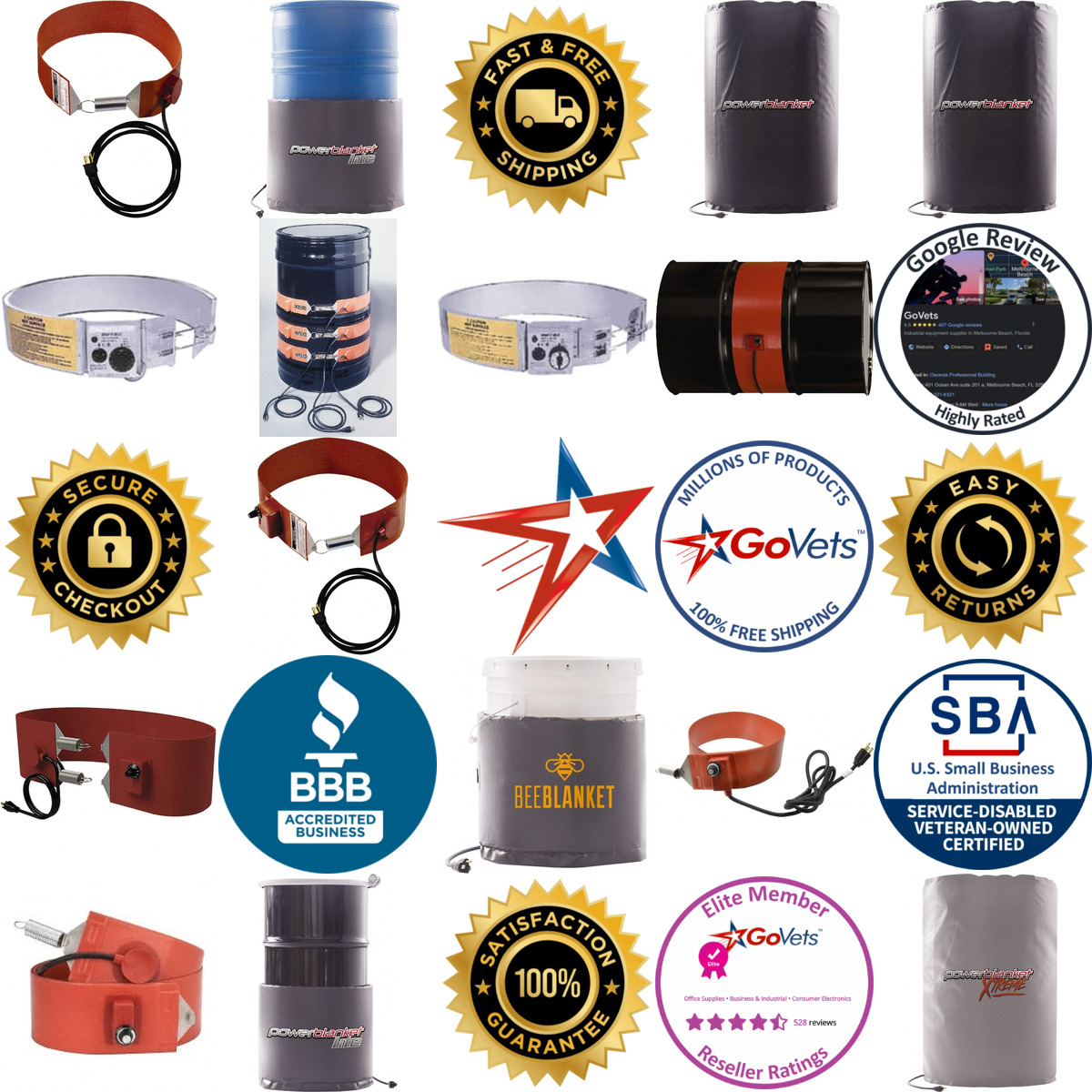 A selection of Drum Heaters products on GoVets