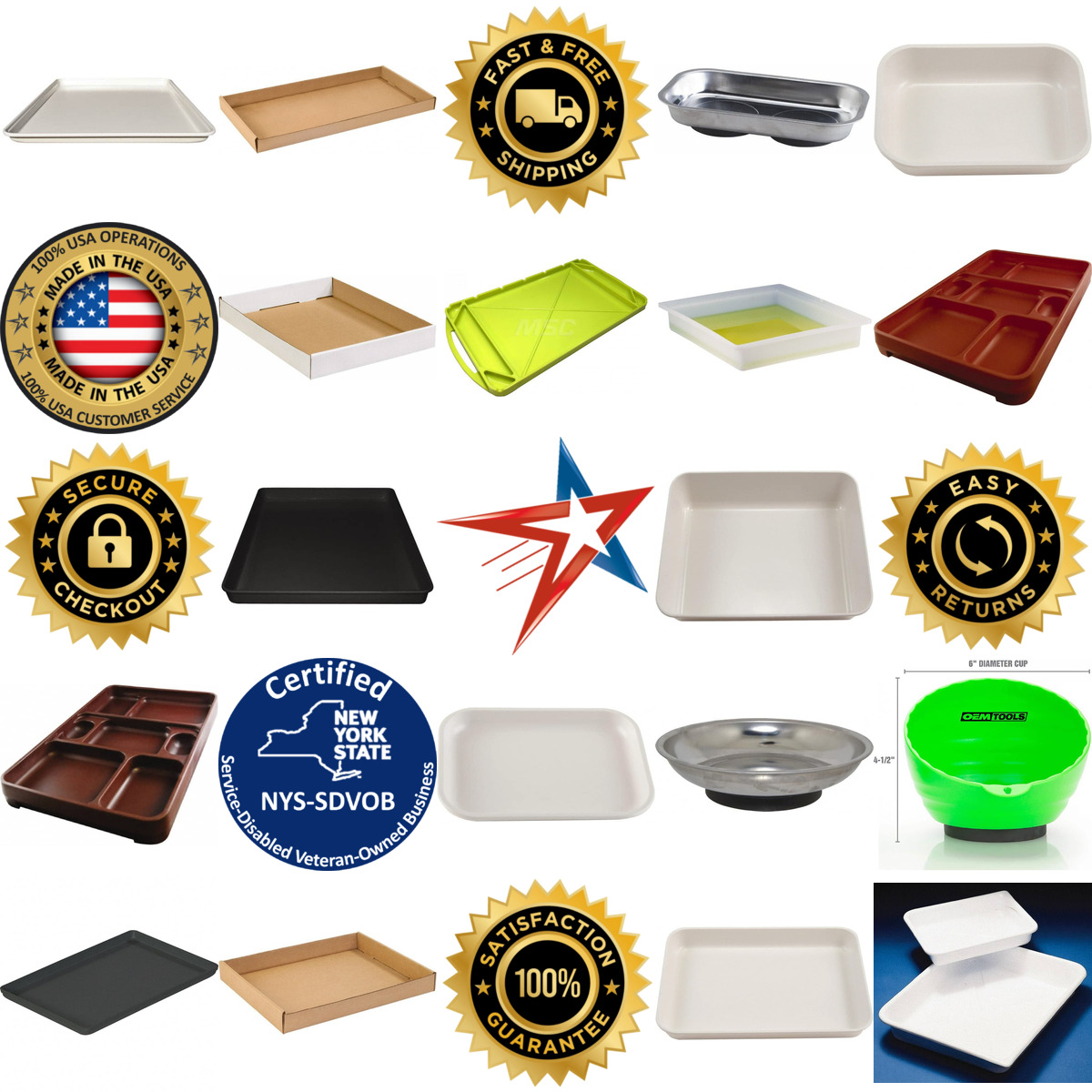 A selection of Pots Pans and Trays products on GoVets