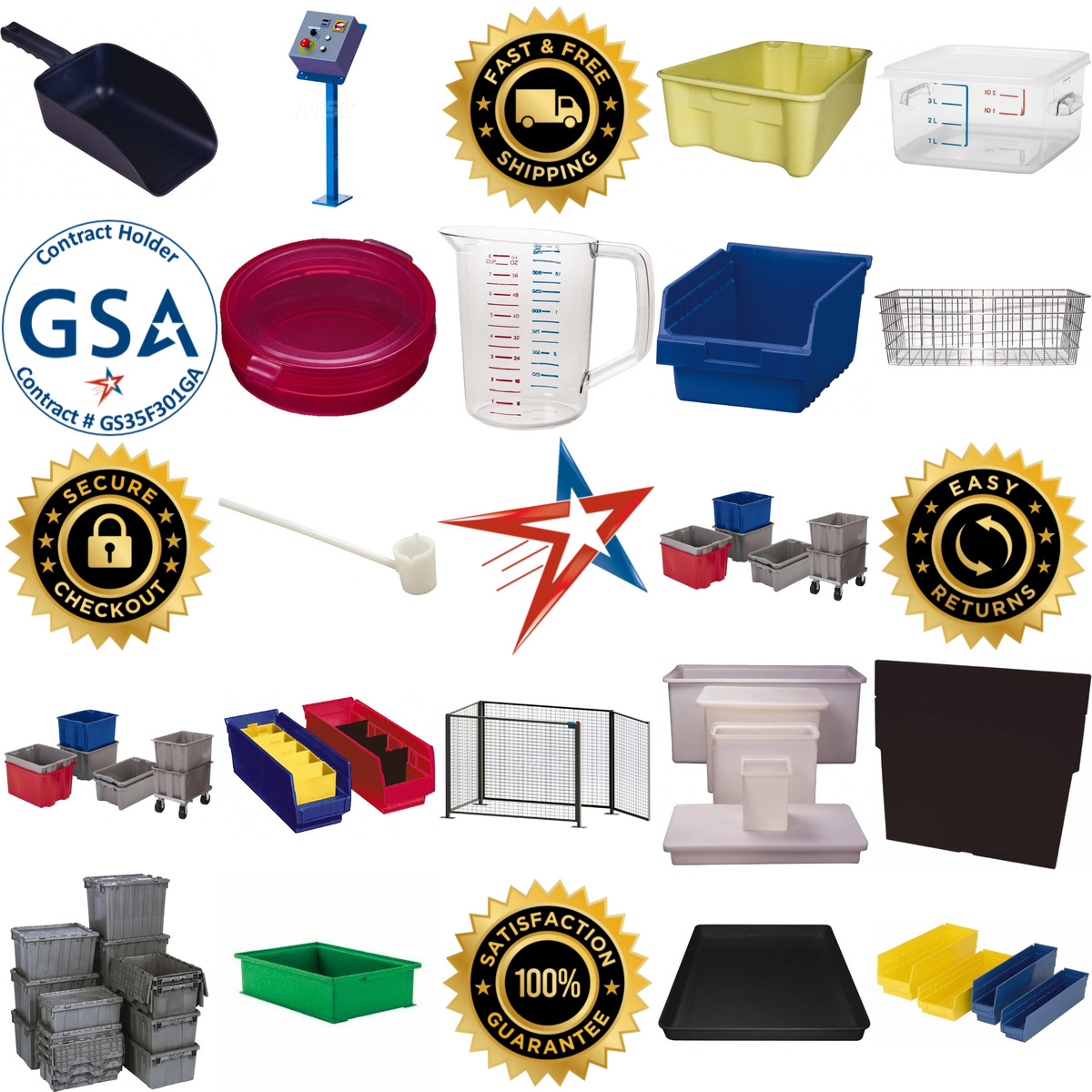 A selection of Containers products on GoVets