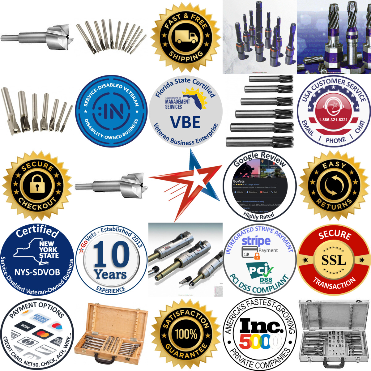 Millions of Products A selection of Interchangeable Pilot Counterbore Sets products on GoVets