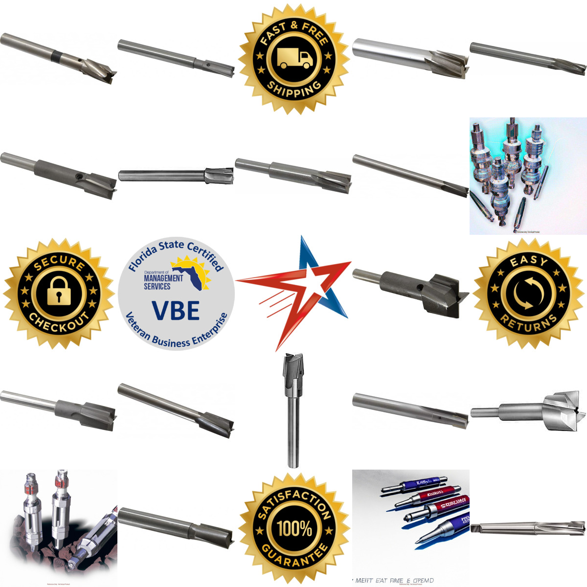A selection of Interchangeable Pilot Counterbores products on GoVets