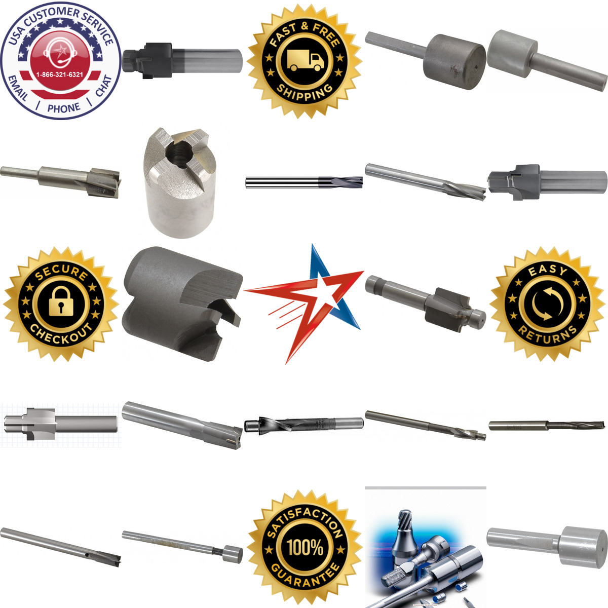 Millions of Products A selection of Counterbores and Porting Tools products on GoVets