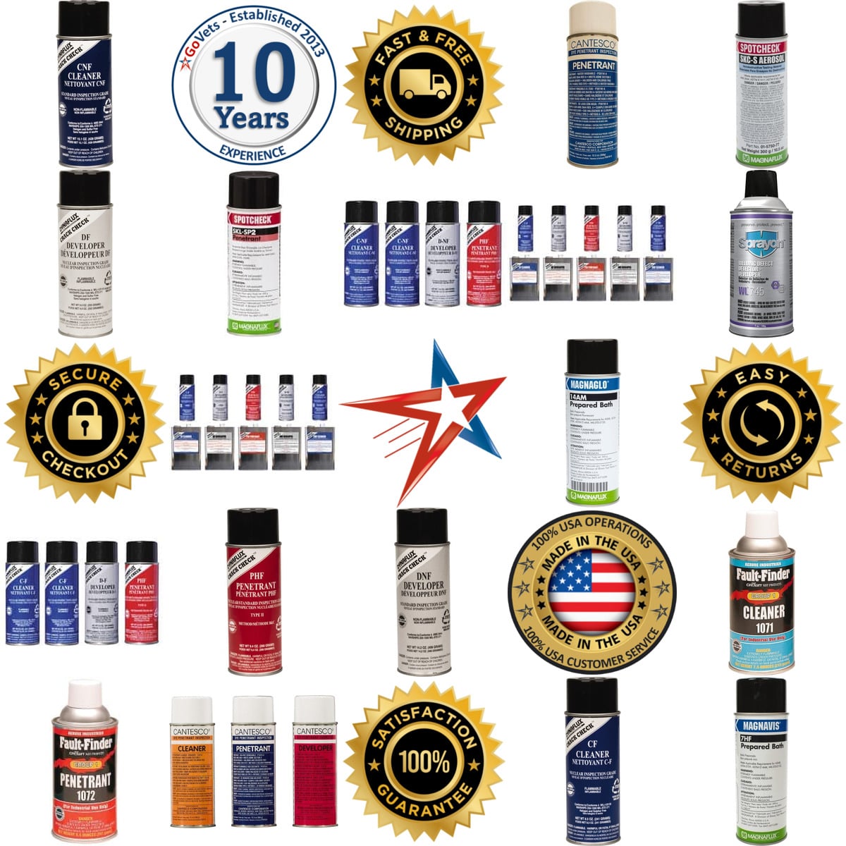 Millions of Products A selection of Crack Detection Kits and Components products on GoVets