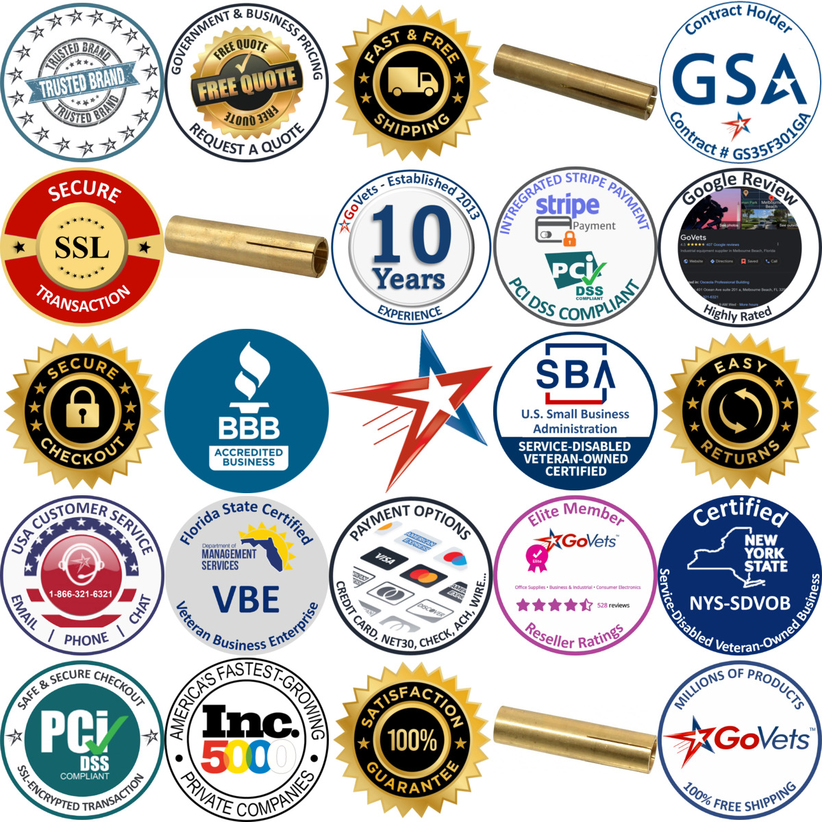 Millions of Products A selection of Blind Hole Lap Cylinders products on GoVets