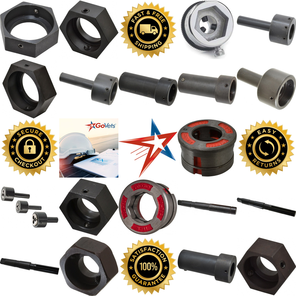 A selection of Die Holders and Accessories products on GoVets