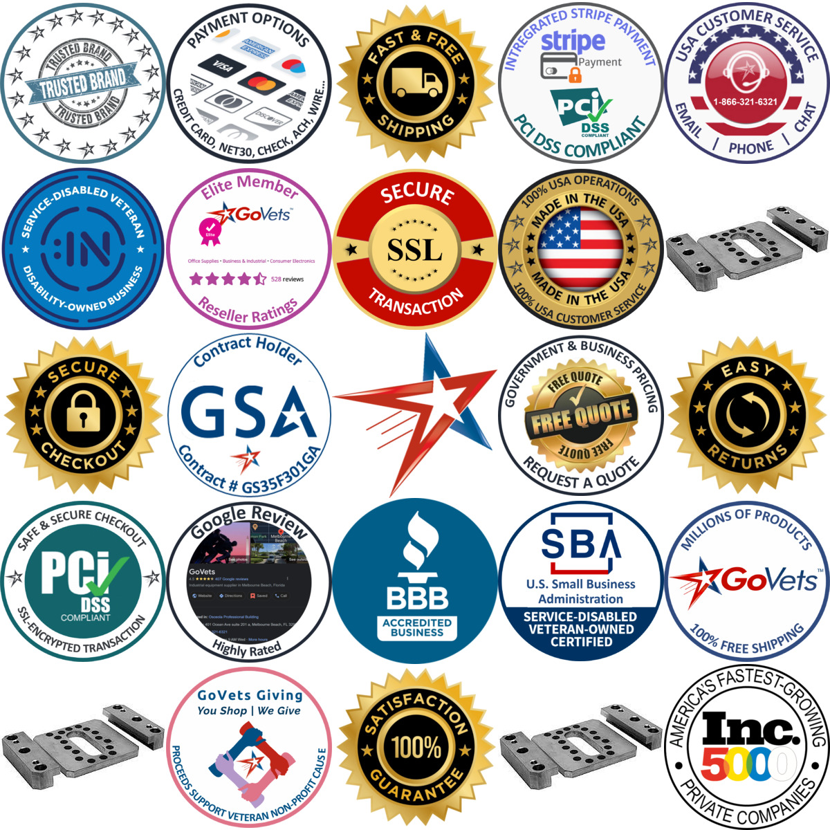 A selection of Gib Assemblies and Components products on GoVets