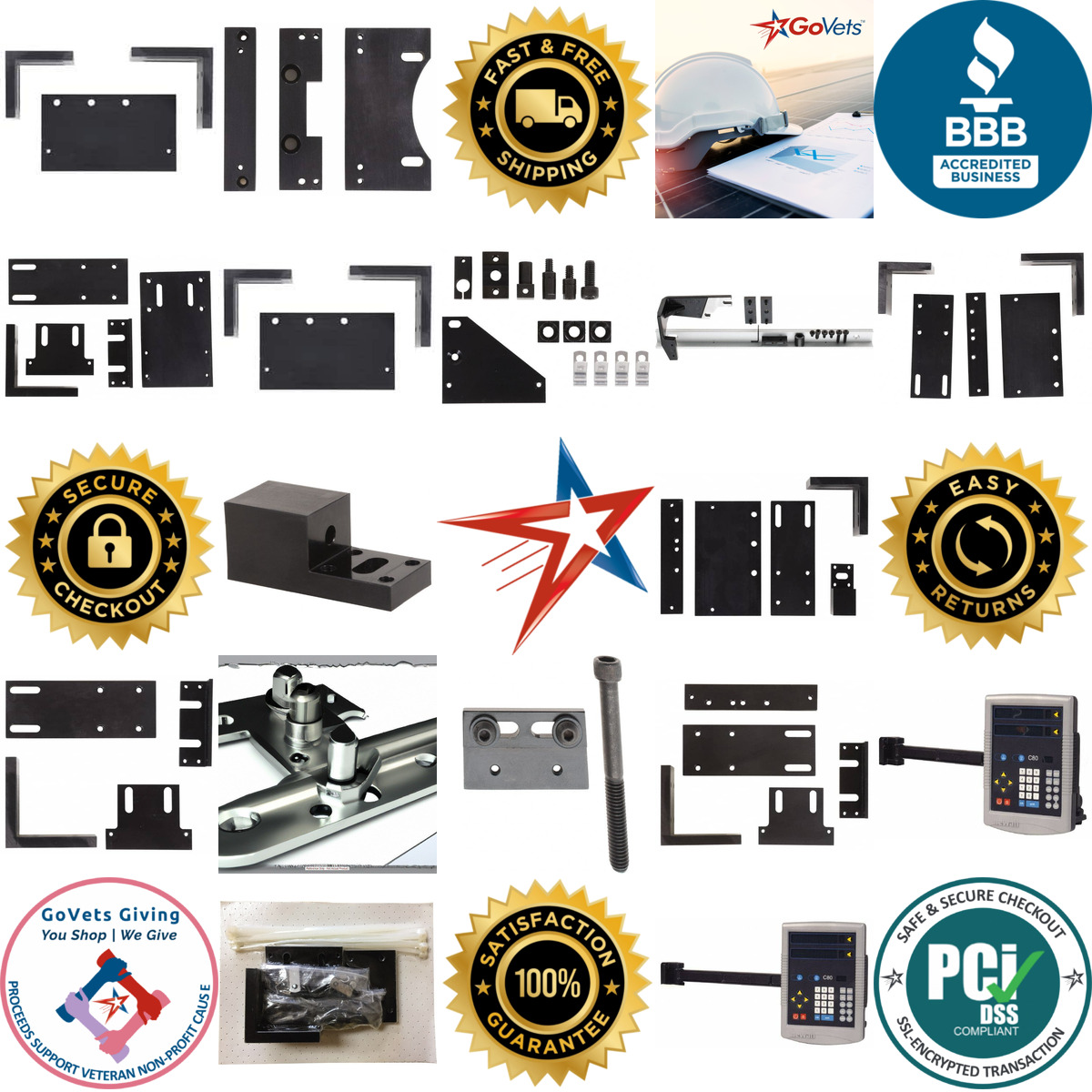 Millions of Products A selection of Dro Brackets and Mounting Hardware products on GoVets