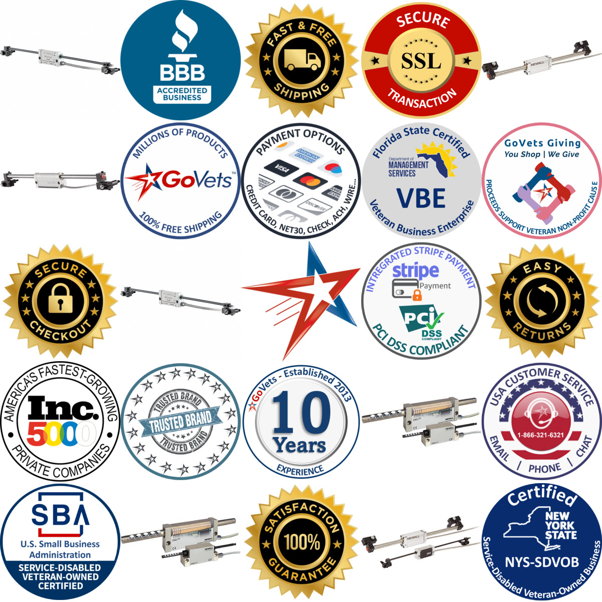 Millions of Products A selection of Newall products on GoVets