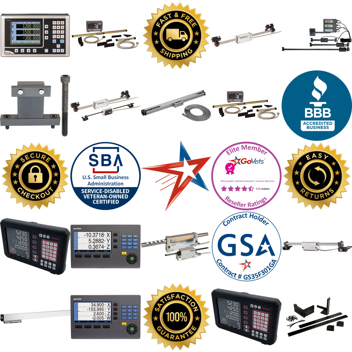A selection of Digital Readout Equipment products on GoVets