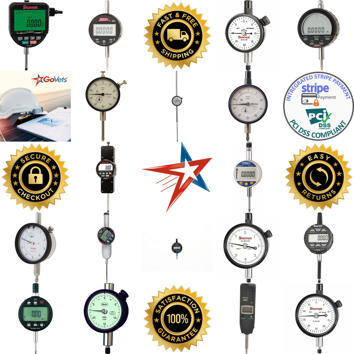 A selection of Drop Indicators products on GoVets