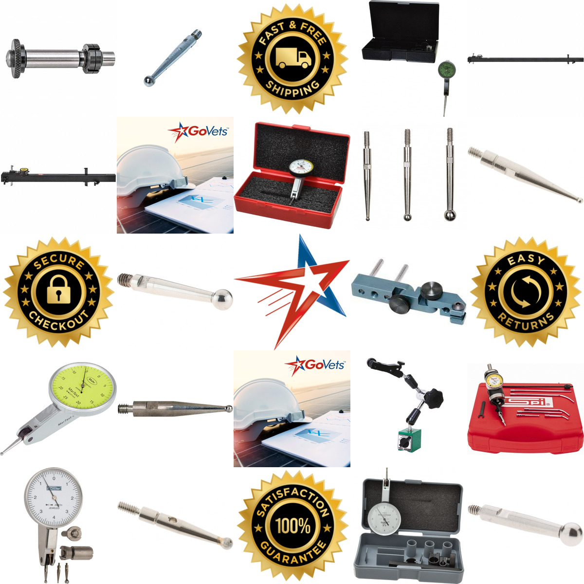 A selection of Test Indicators and Accessories products on GoVets