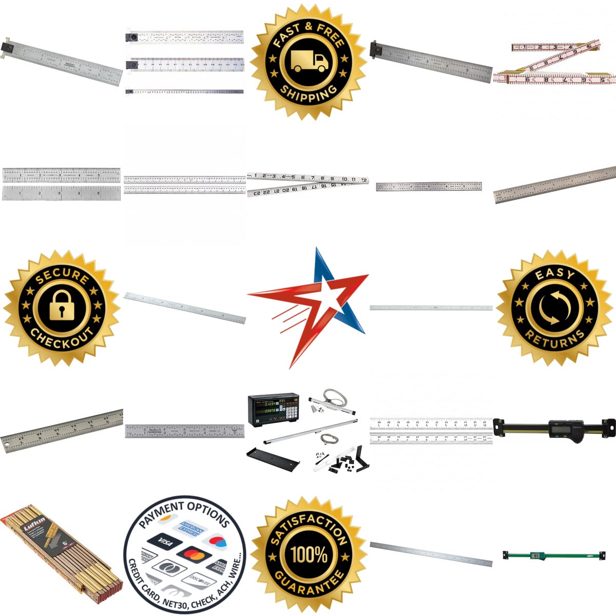 Millions of Products A selection of Rules and Linear Scales products on GoVets