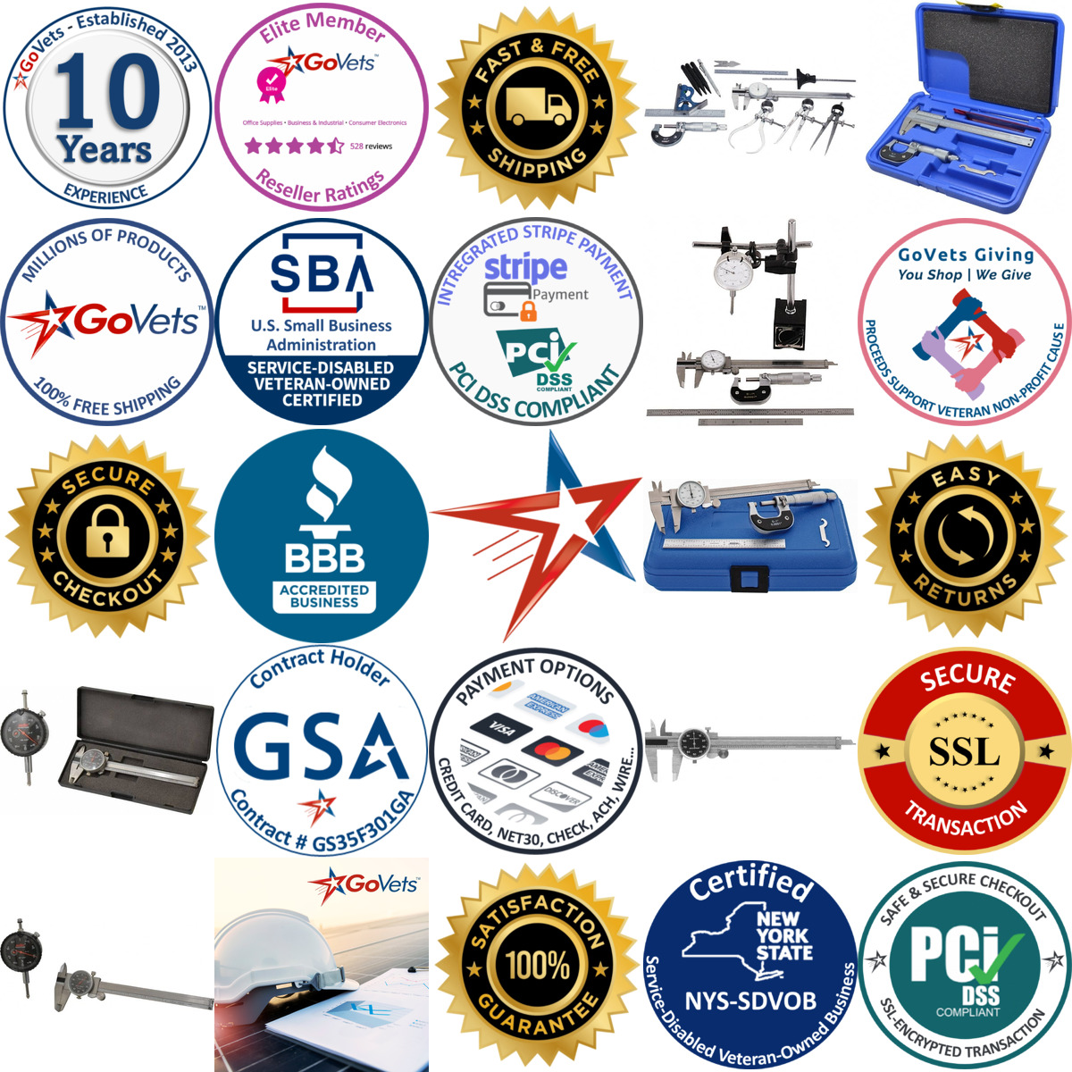 Millions of Products A selection of Value Collection products on GoVets