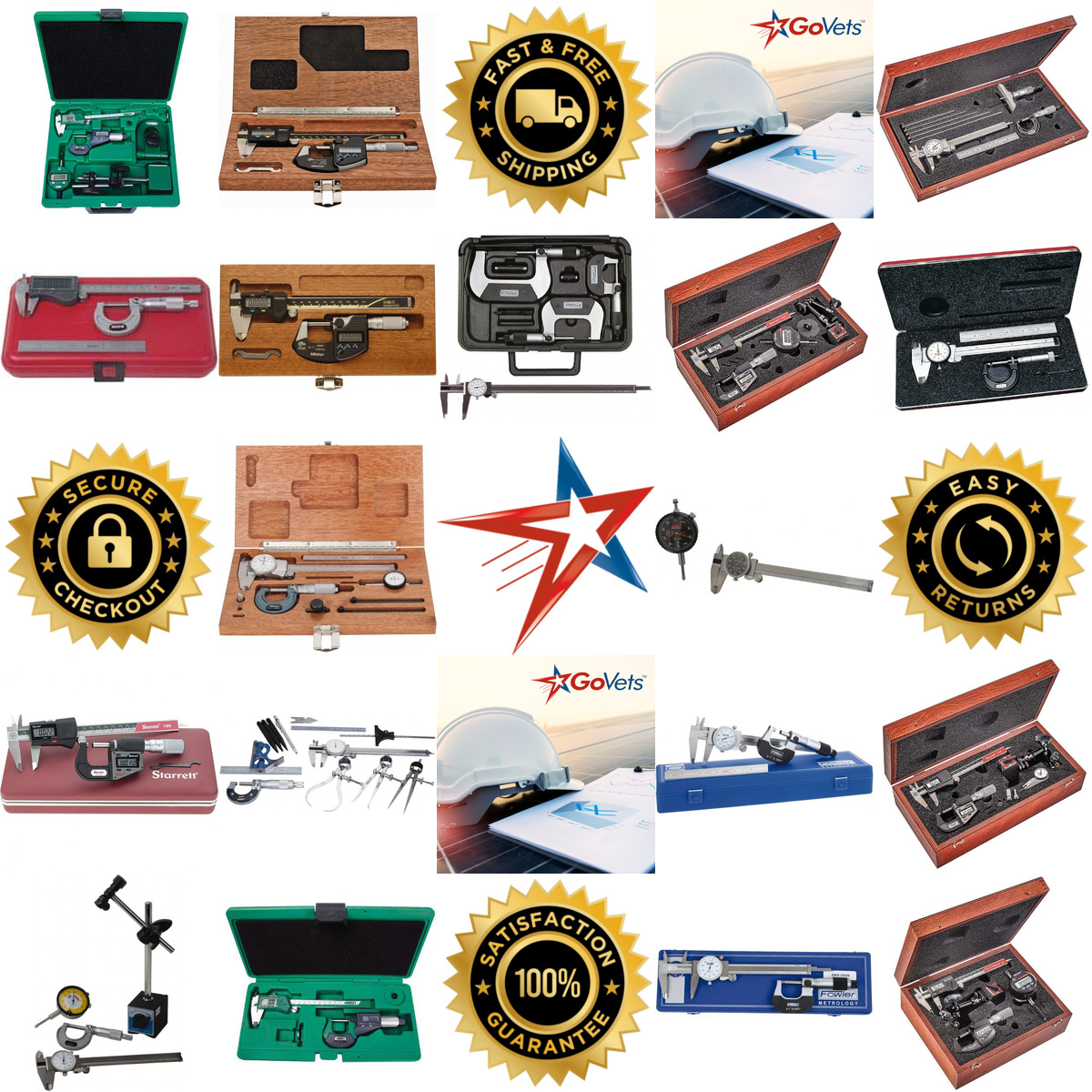 Millions of Products A selection of Machinist Caliper and Micrometer Tool Kits products on GoVets