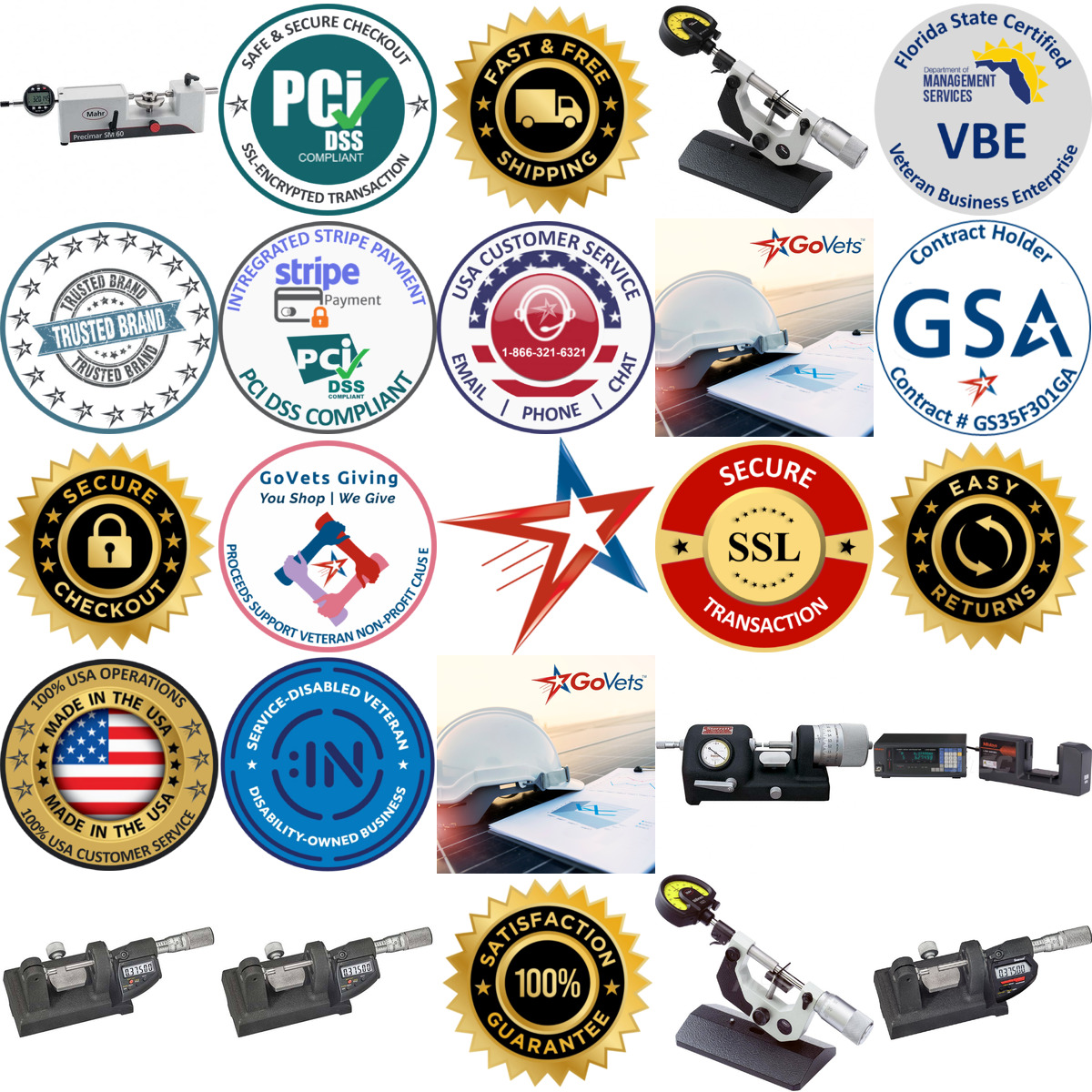 A selection of Bench Micrometers products on GoVets
