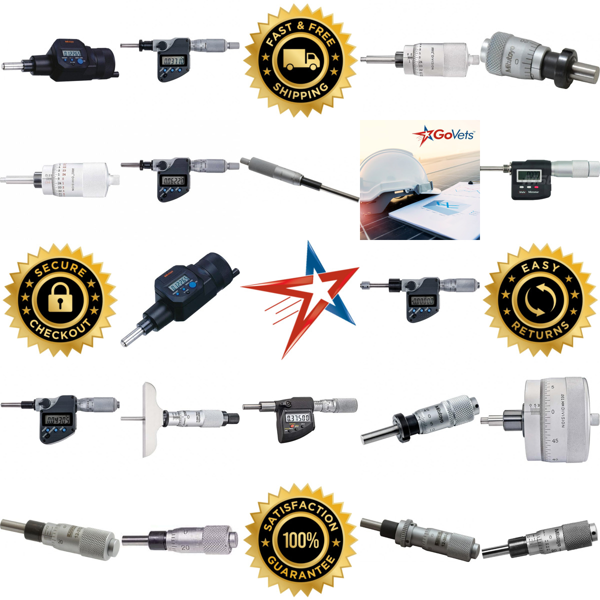 A selection of Micrometer Heads products on GoVets