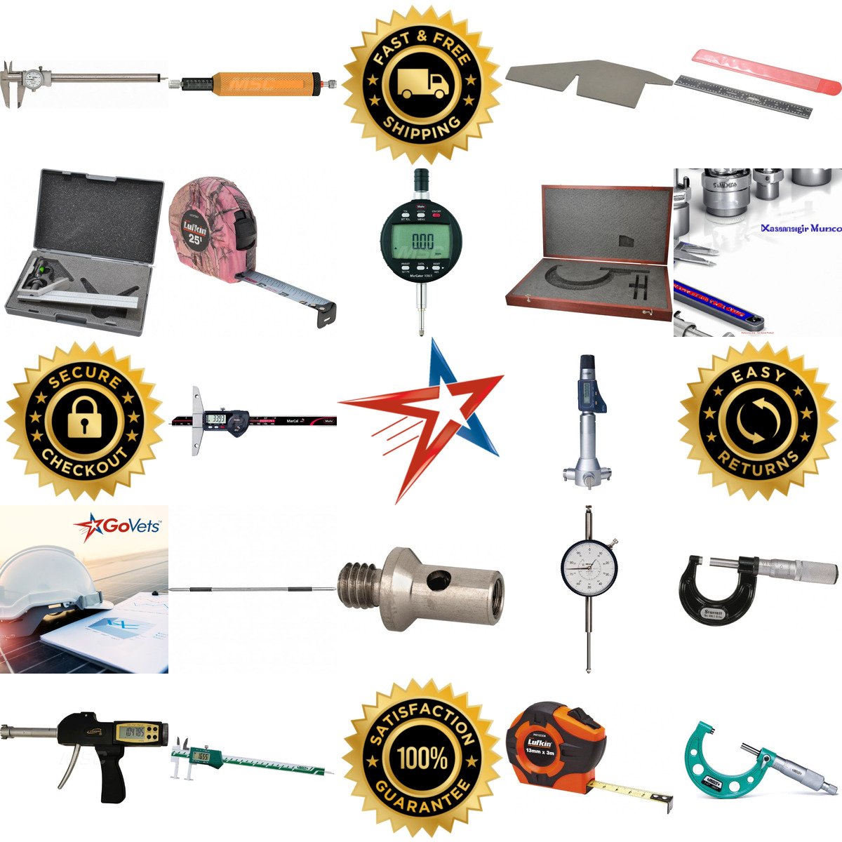 A selection of Dimensional Measuring Tools products on GoVets