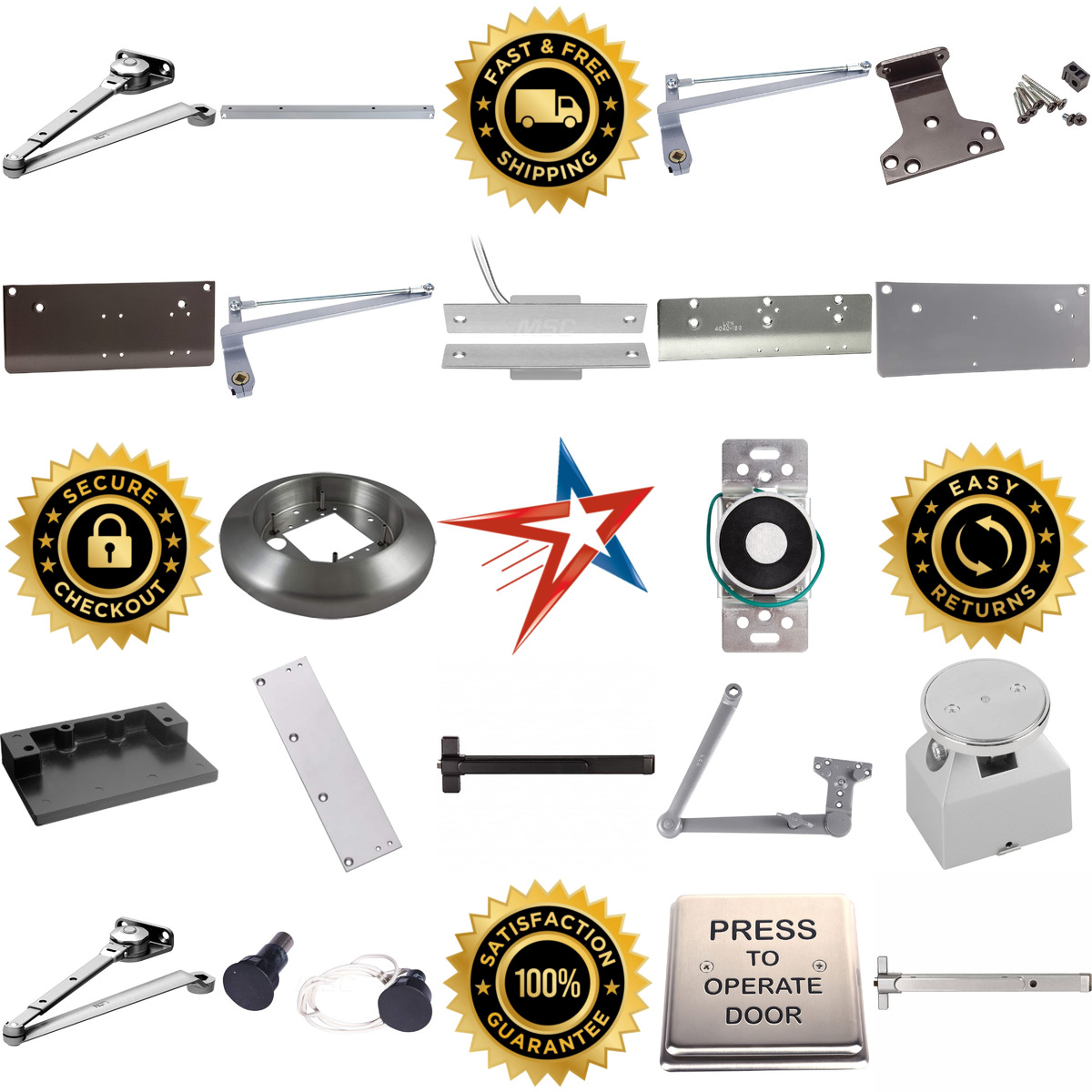 A selection of Door Closer Accessories products on GoVets