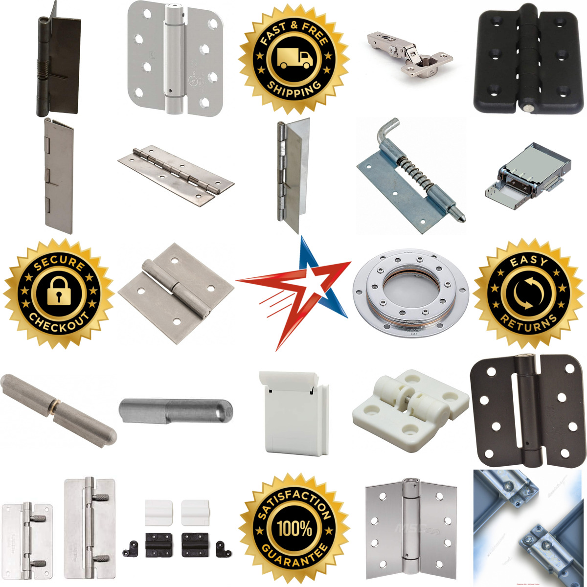 A selection of Specialty Hinges products on GoVets