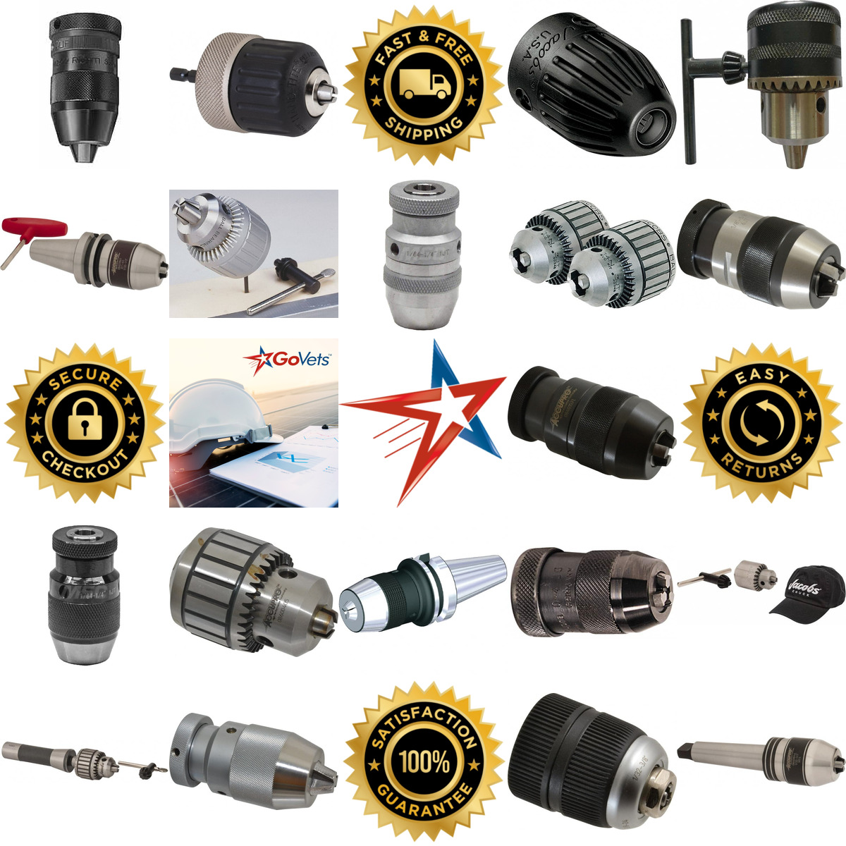A selection of Drill Chucks products on GoVets