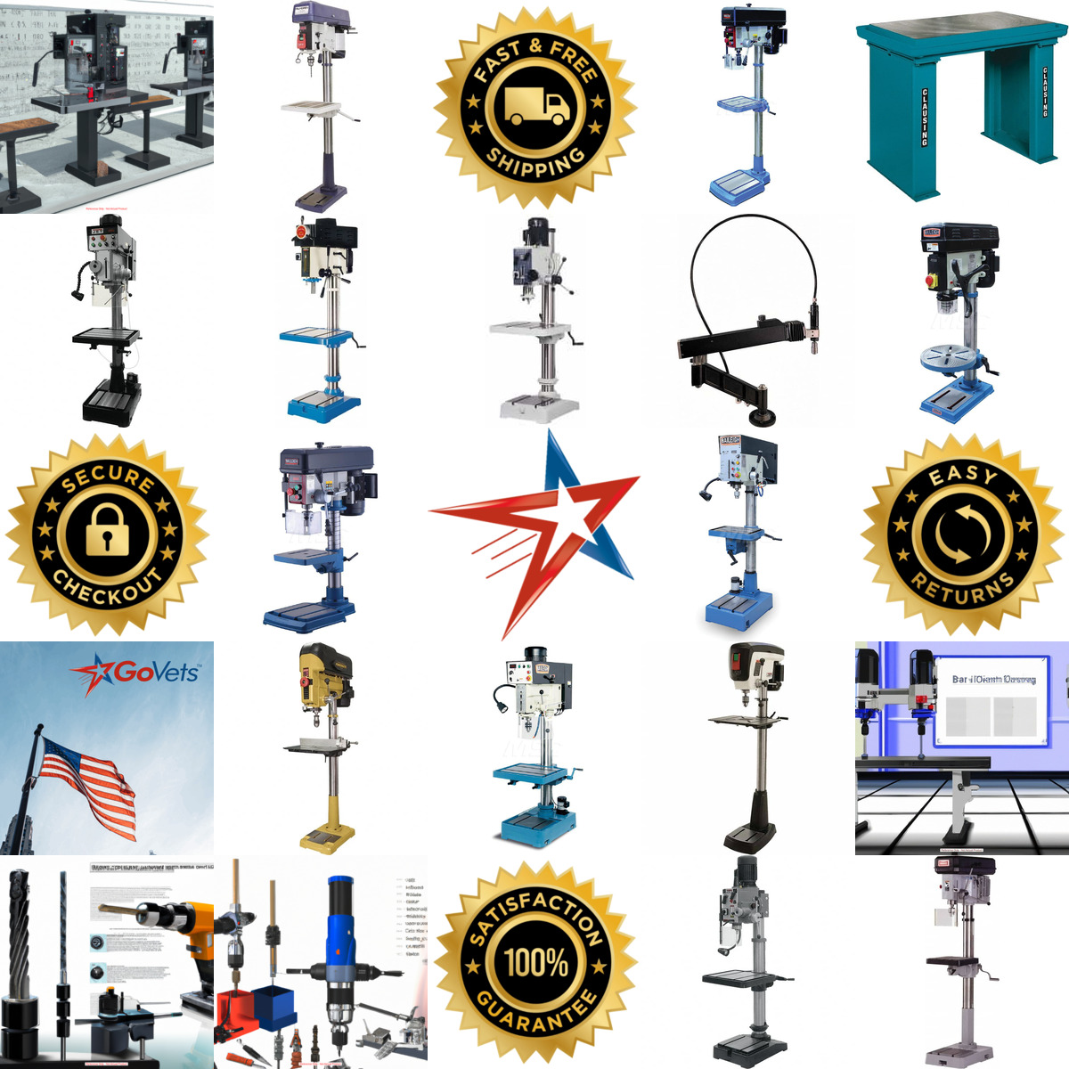 A selection of Drill Presses and Tapping Machines products on GoVets