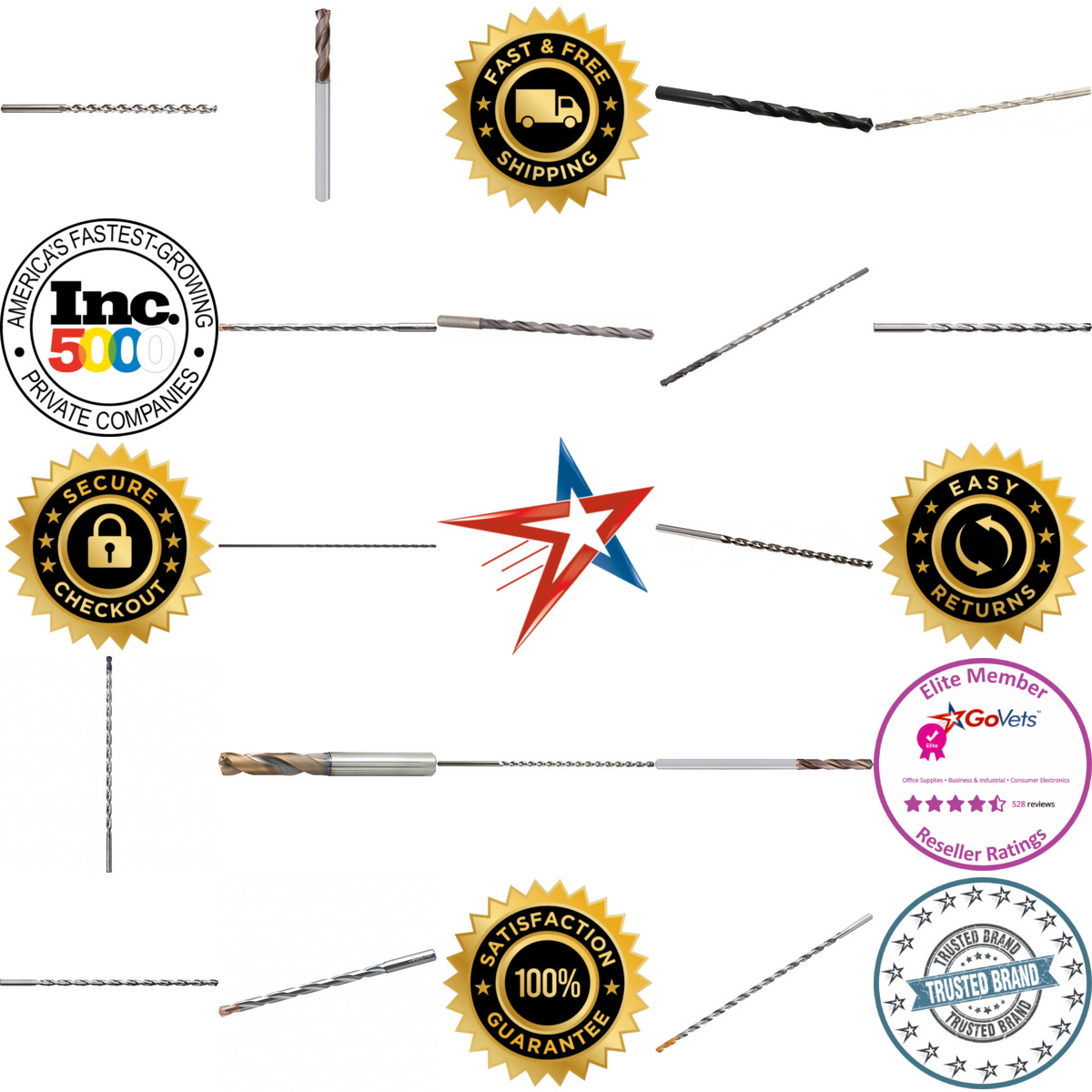 A selection of Extra Length Drill Bits products on GoVets