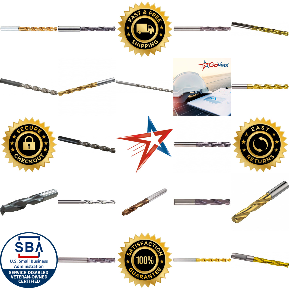 A selection of Jobber Length Drill Bits products on GoVets