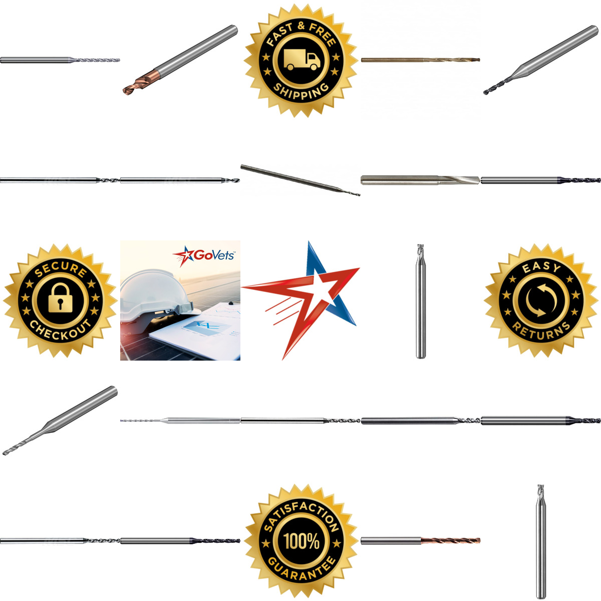 A selection of Micro Drill Bits products on GoVets