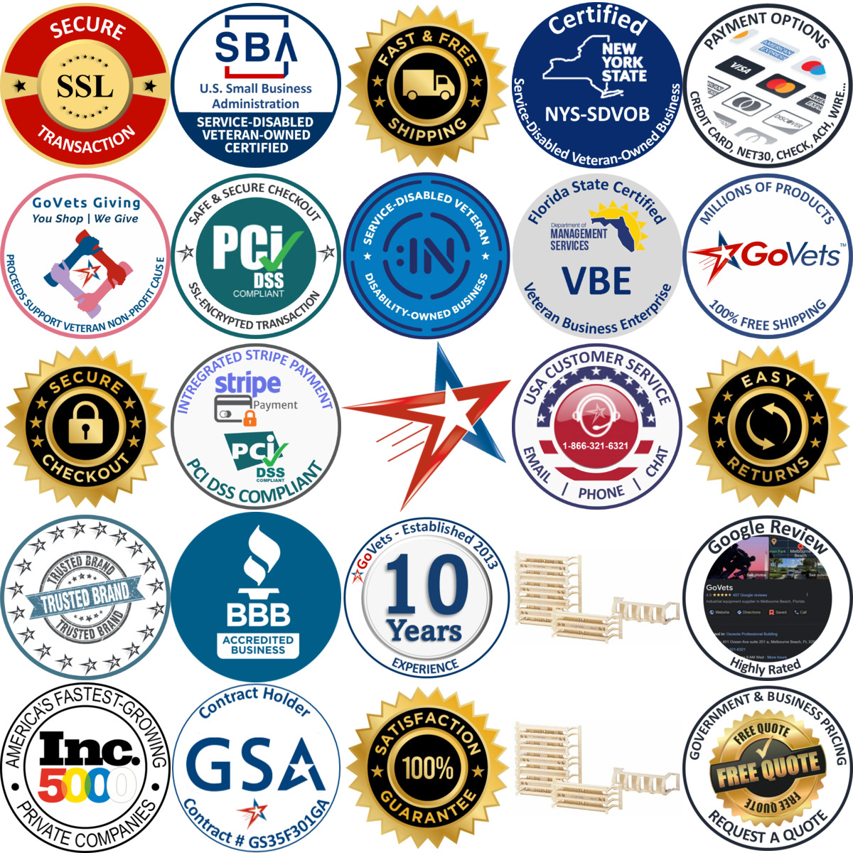 Millions of Products A selection of Hubbell products on GoVets