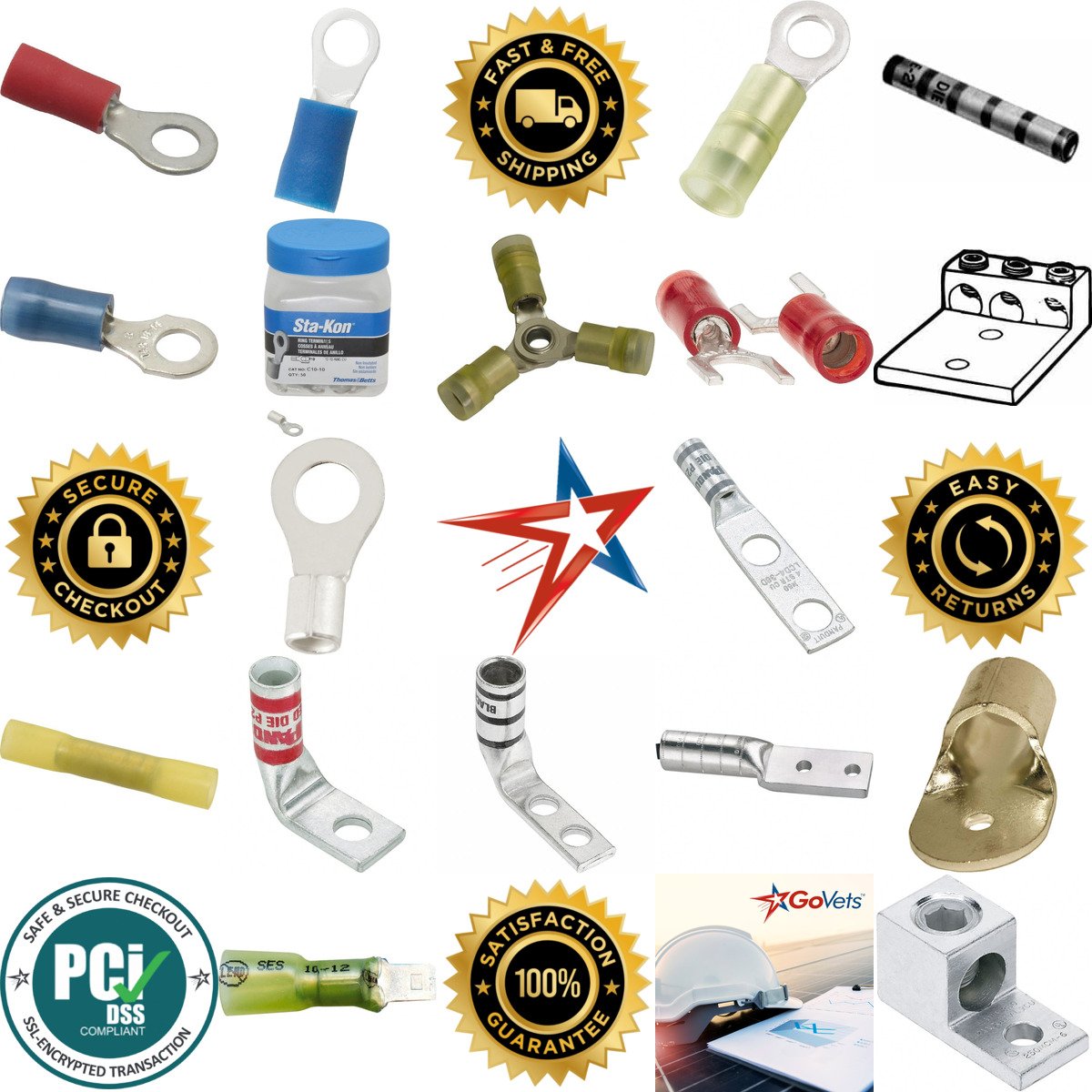 A selection of Wire Terminals products on GoVets