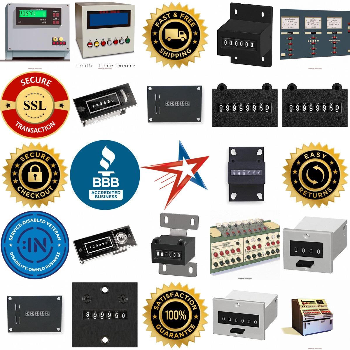 A selection of Electromechanical Counters products on GoVets