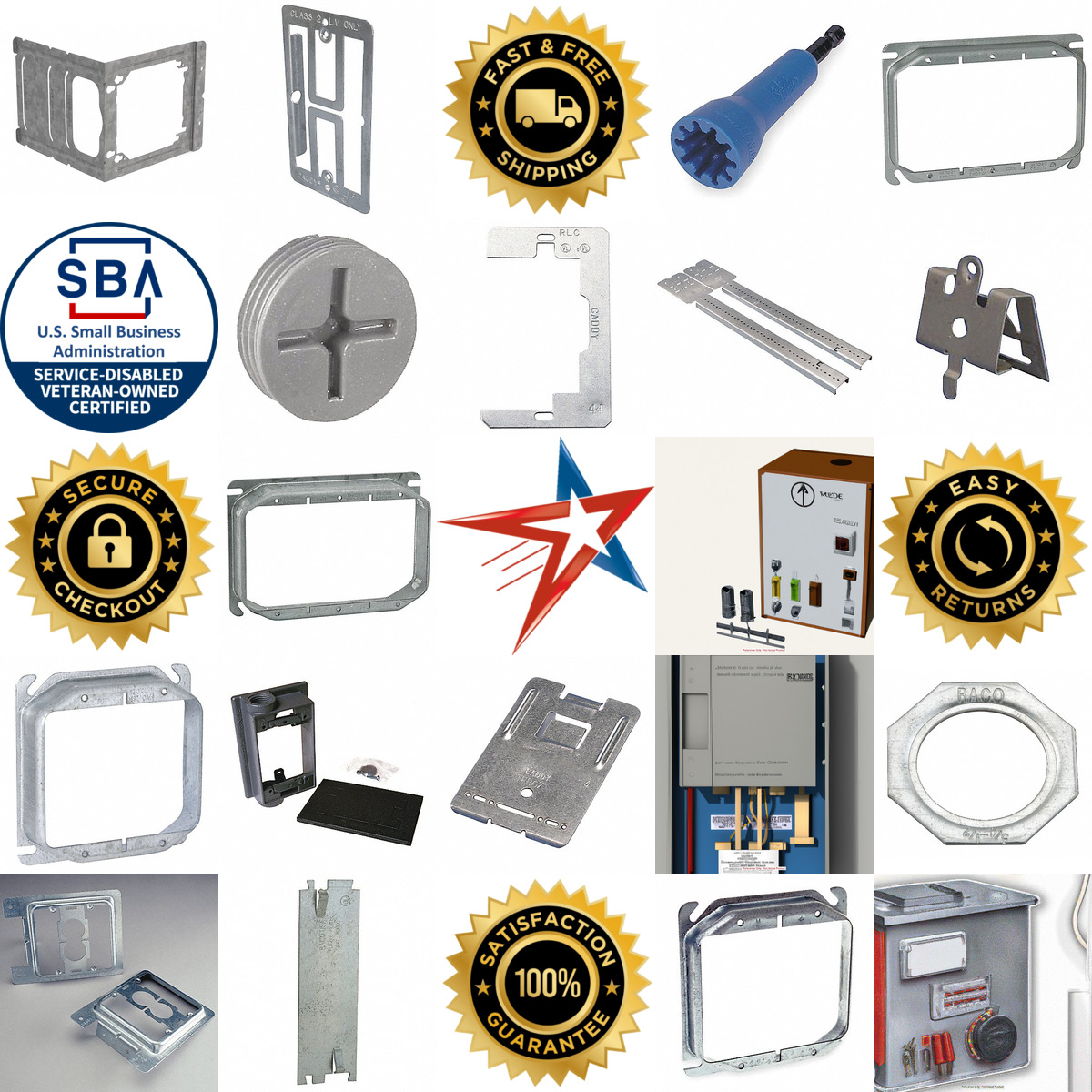 A selection of Electrical Box Accessories products on GoVets